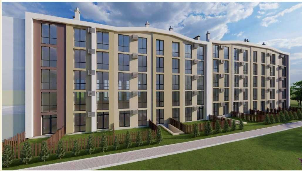 1м2 =600уе Продам двокімнатну квартиру від забудовника. Розстрочка