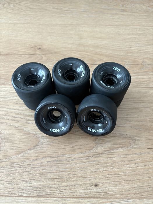 Kółka do wrotek na outdoor Radar Sonar Zen 62mm x 32mm / 85a - 8 sztuk
