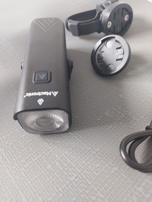Przednia lampa rowerowa Mactronic wodoszczelna odporna na upadki bike