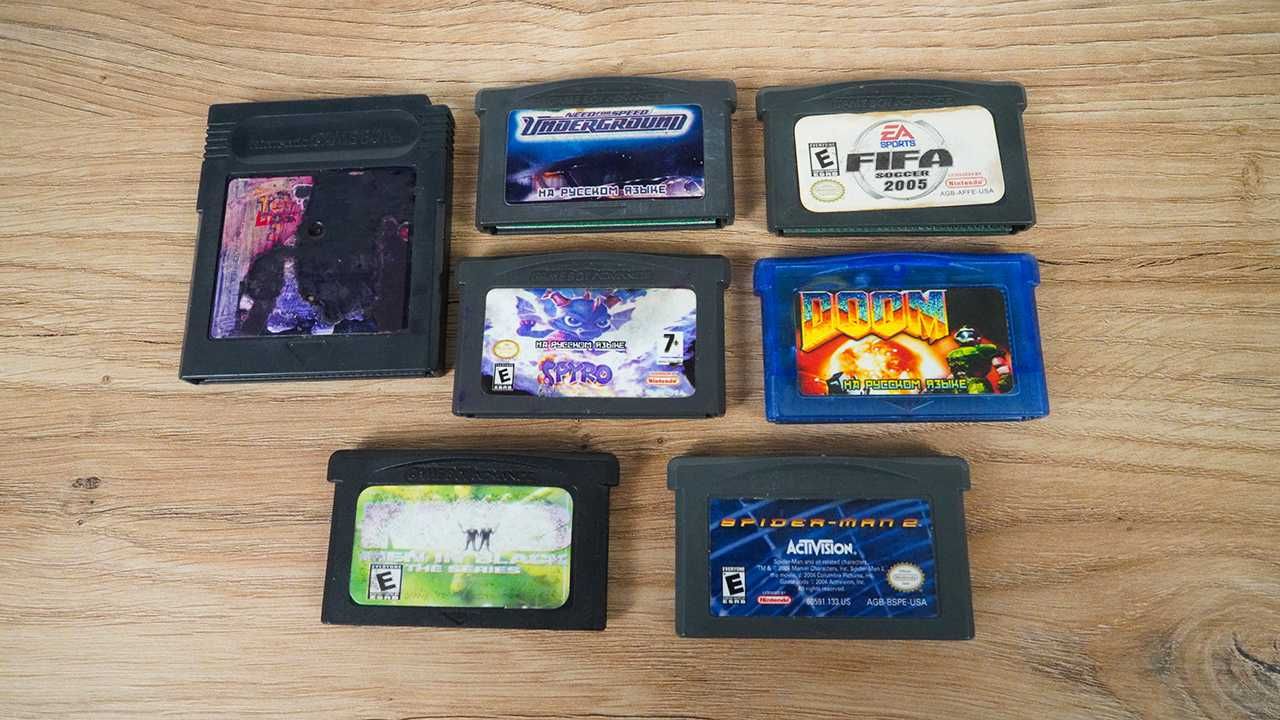 Картриджі для Game Boy