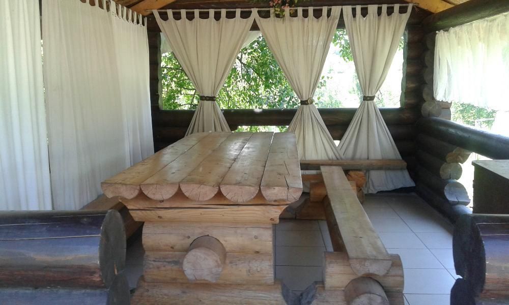 сдам дом сруб Ковбой на берегу пруда в п | Хорошево в 12км от Харькова