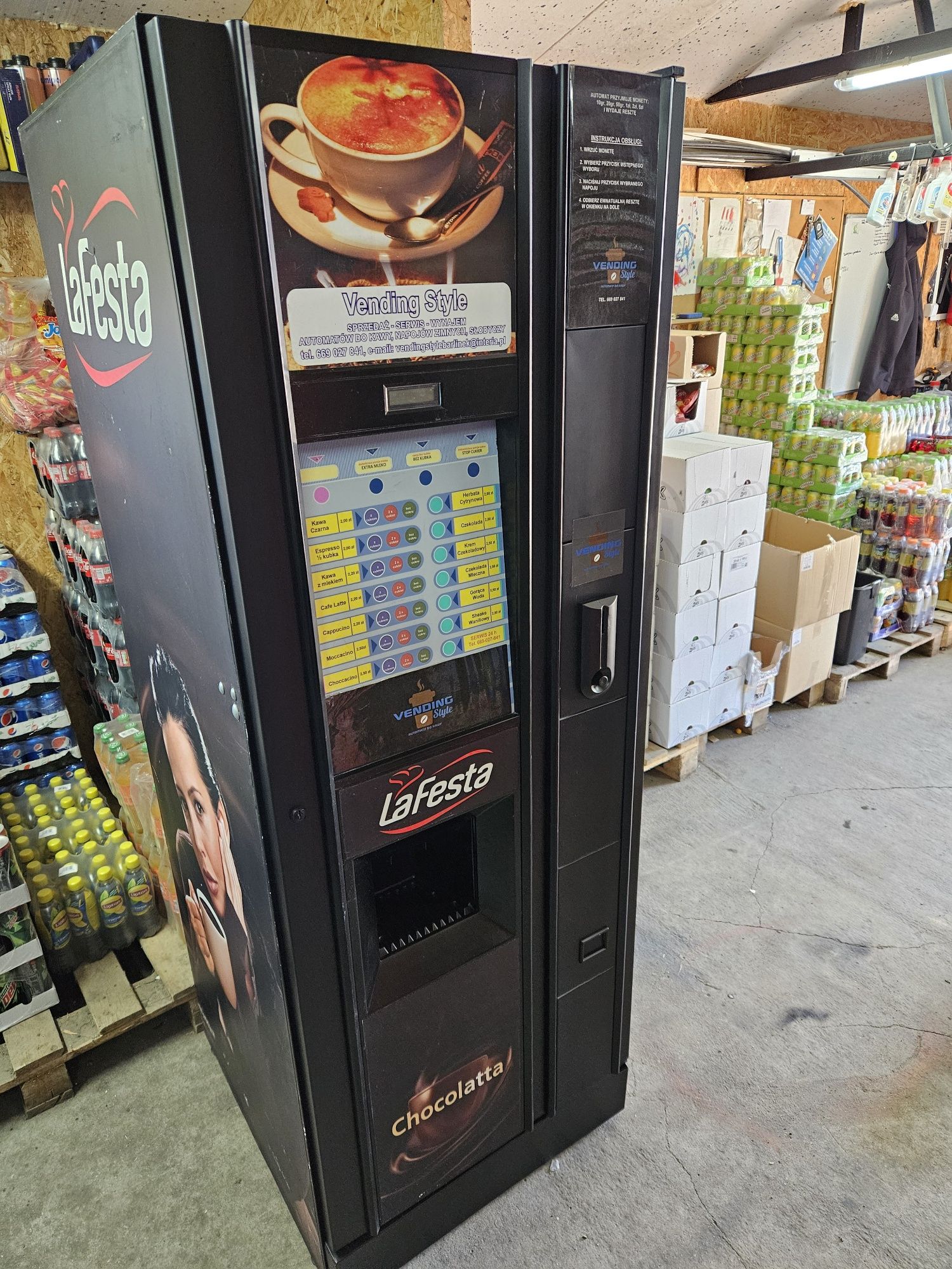 Automat kawomat Bianchi Sirio