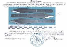 Ножі метальні Grand Way F 025, 3 в 1