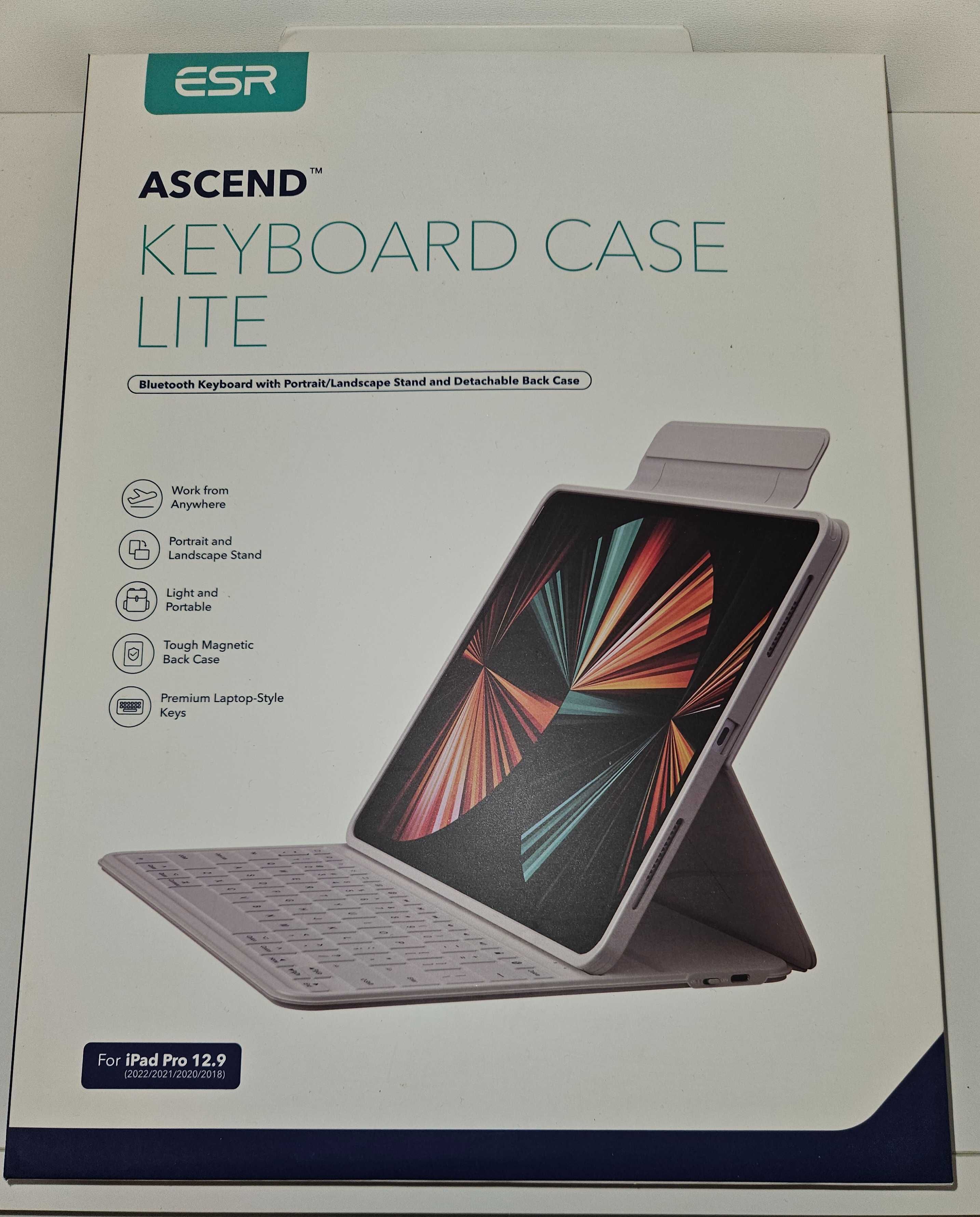 Etui z klawiaturą Bluetooth dla iPad Pro 12.9