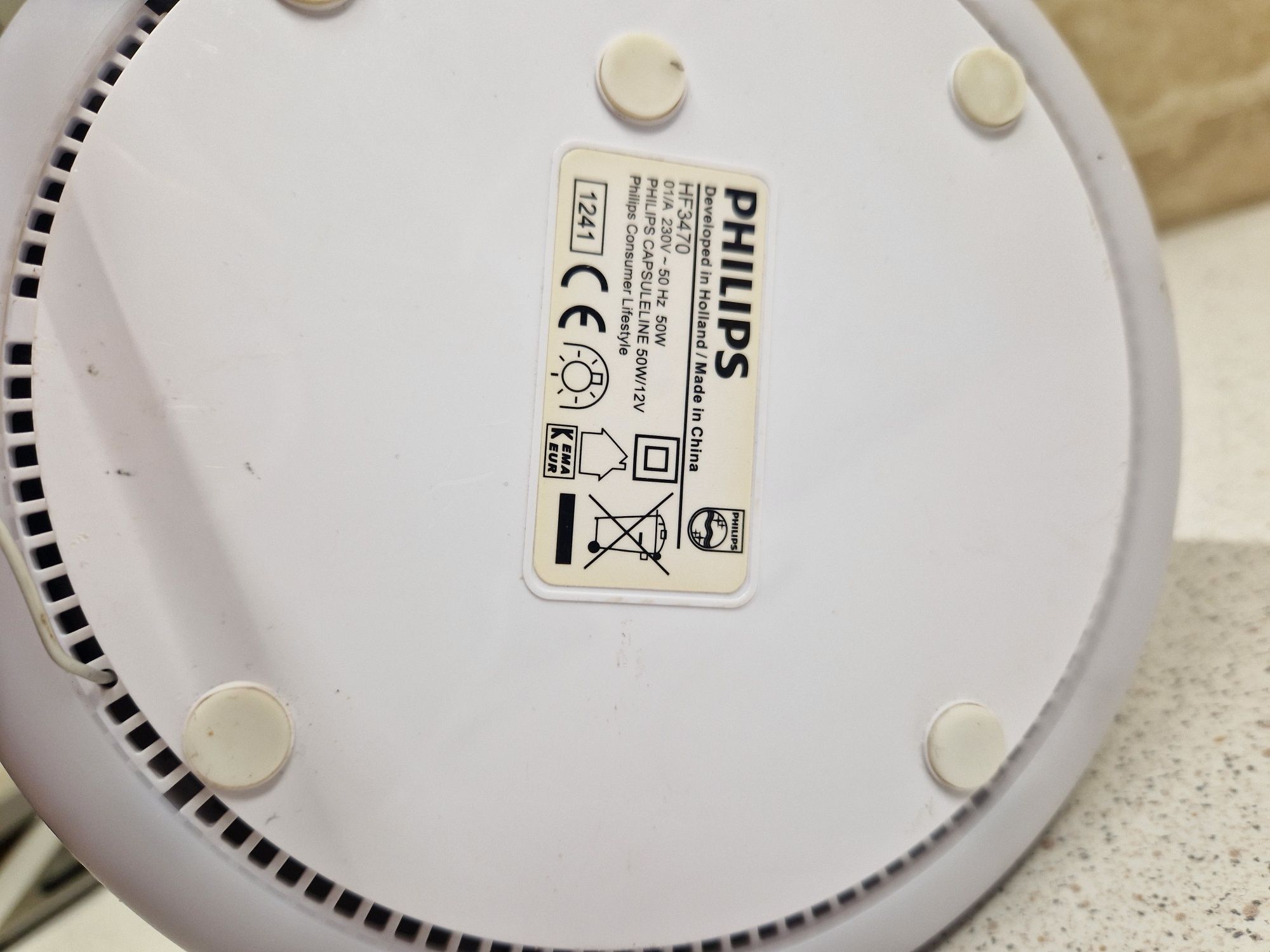 Budzik radio Wake-up Light Philips HF3470