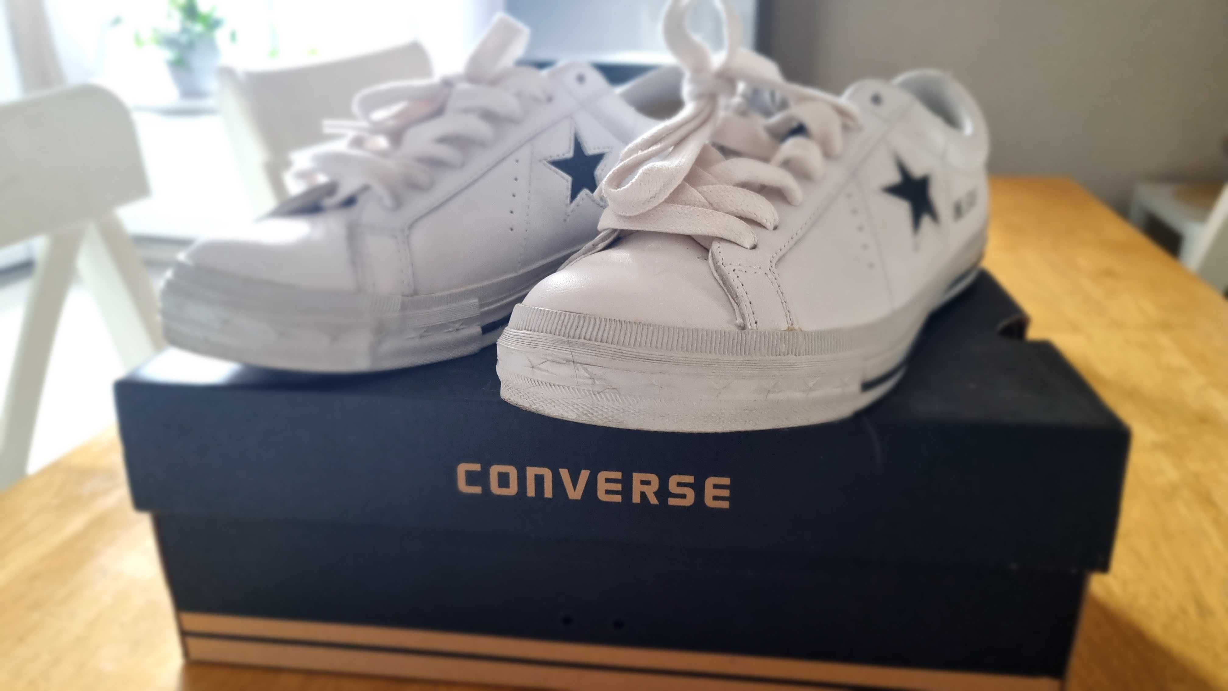 skórzane  sneakersy Converse