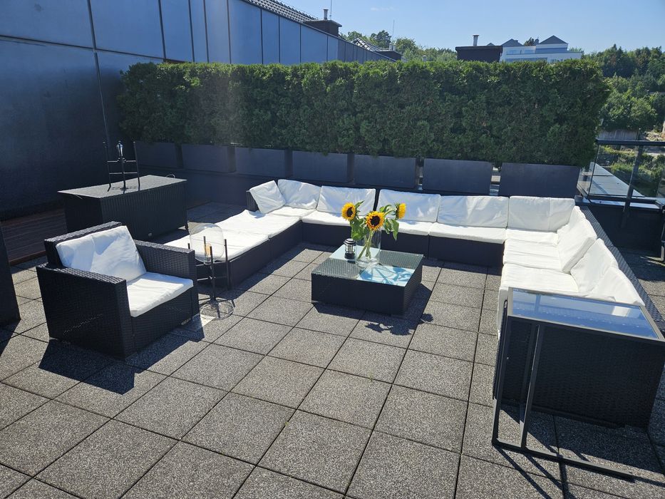 zestaw wypoczynkowy do ogrodu