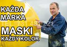 NOWA Maska - dowolny KOLOR i każda MARKA - HURTOWE ceny - WYSYŁKA