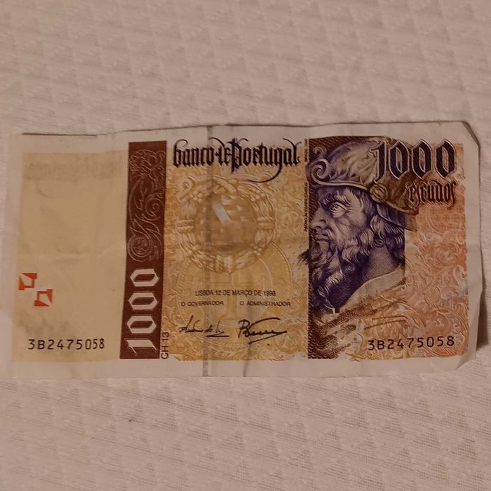 Nota de 1000 escudos (3)