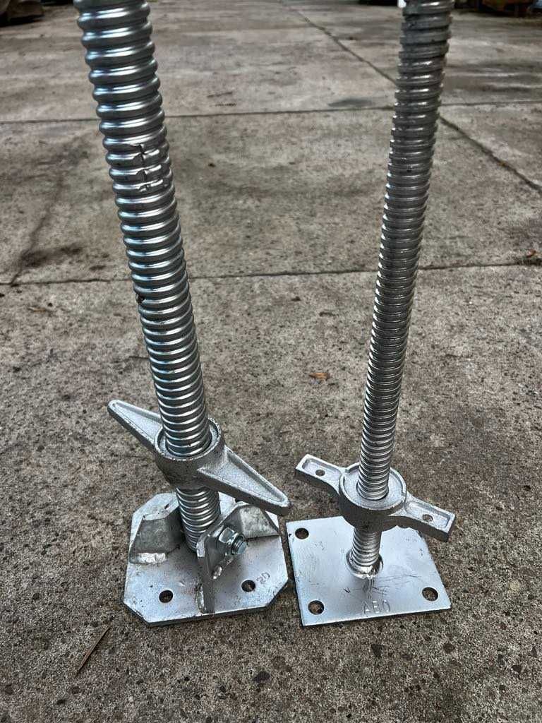 Komplet 4szt kółka do Rusztowania warszawskiego z hamulcem 160mm 200mm