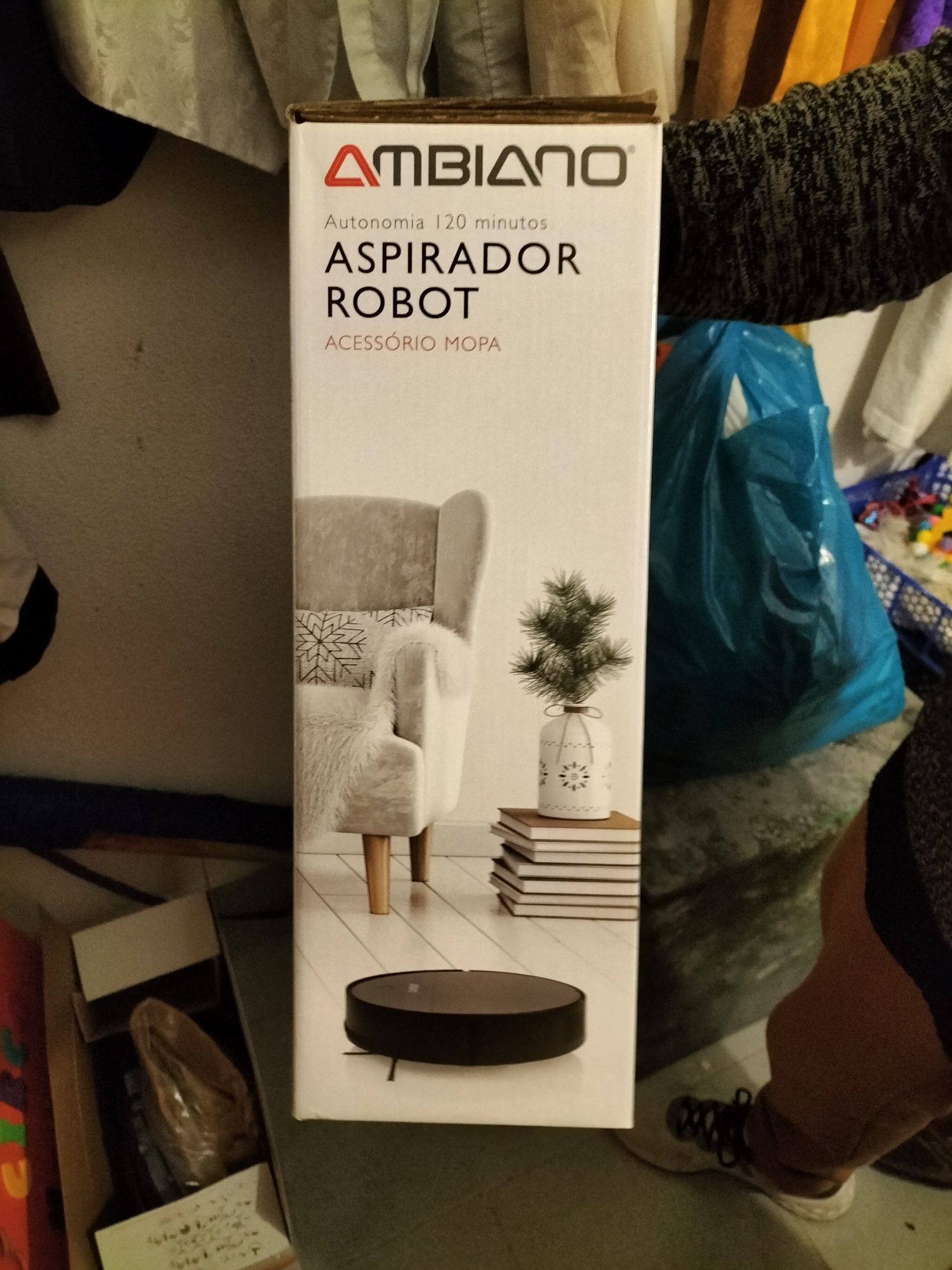 Aspirador Robot Autonomia 120min