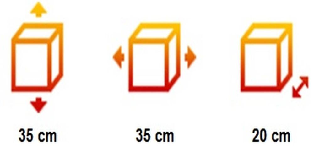 Półka kwadratowa, półki, kubik 35*35*20 różne kolory