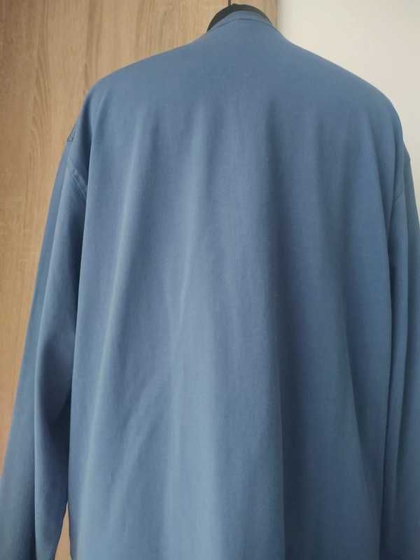 Niebieska Cienka Bluza Długi Rękaw 95% Bawełna La Star Rozmiar XXL