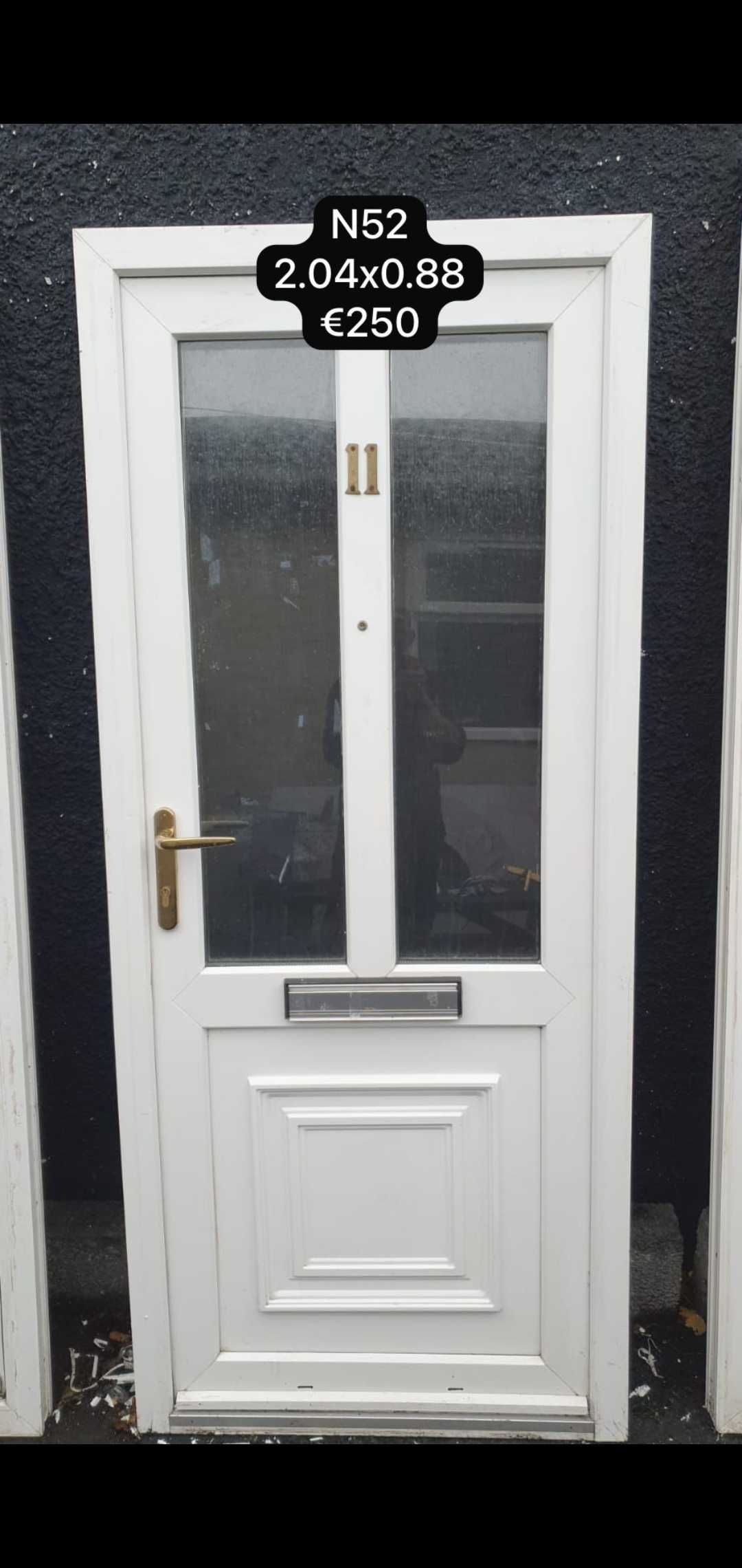 Portas de entrada em pvc