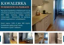 Wynajmę kawalerkę po remoncie na Piaskach