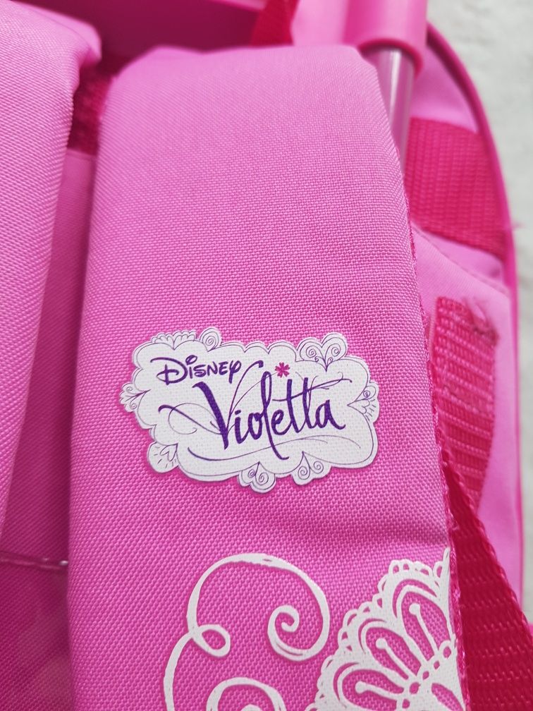 Walizka podręczna #torba # podróż plecak szkolny na kółkach Violetta
