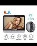 Tuya smart wizjer 4,3 calowy LCD z kamerą.