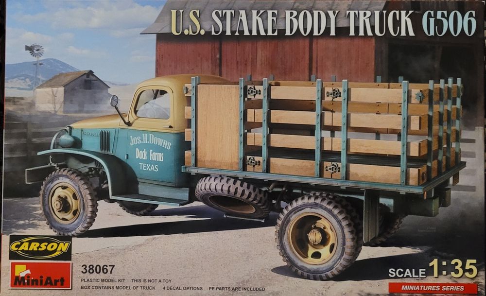 Miniart 1:35 Chevrolet G506 kits modelismo