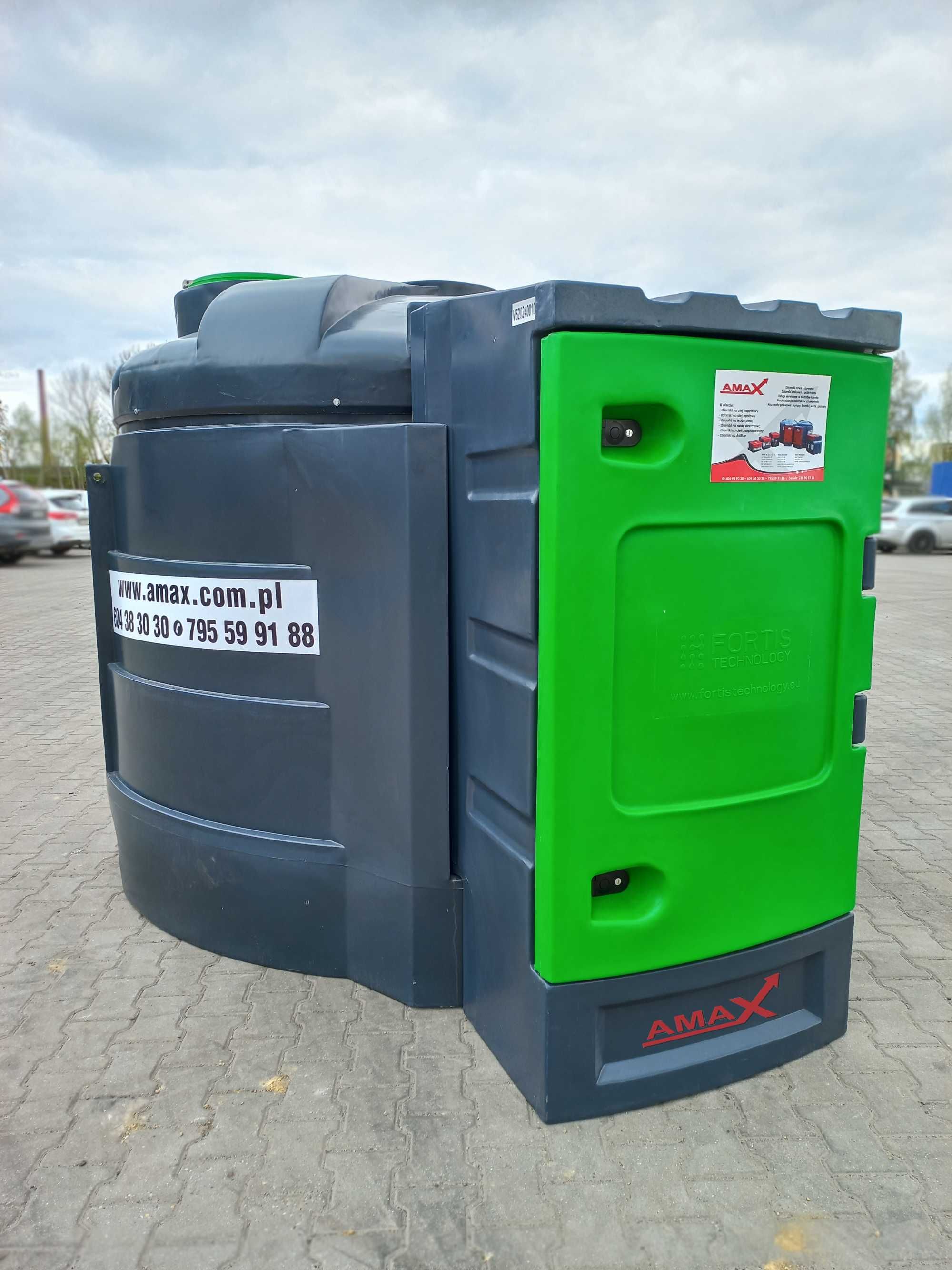 5000 litrów zbiornik na olej napędowy 5000l NOWY dwupłaszczowy