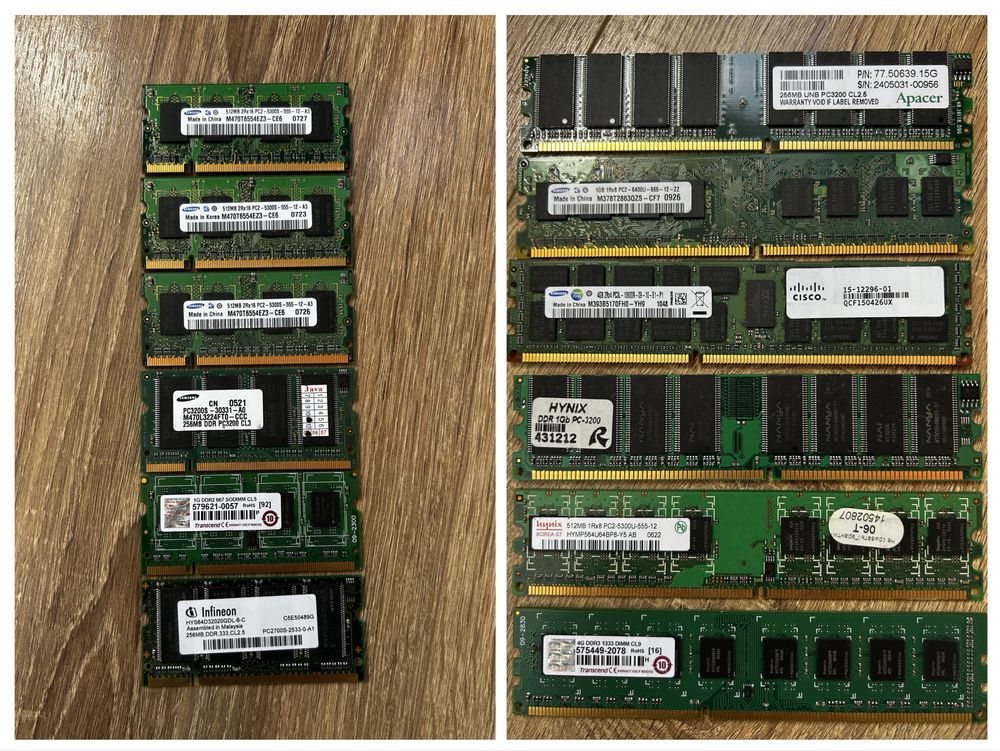 Оперативная память ddr2-ddr3