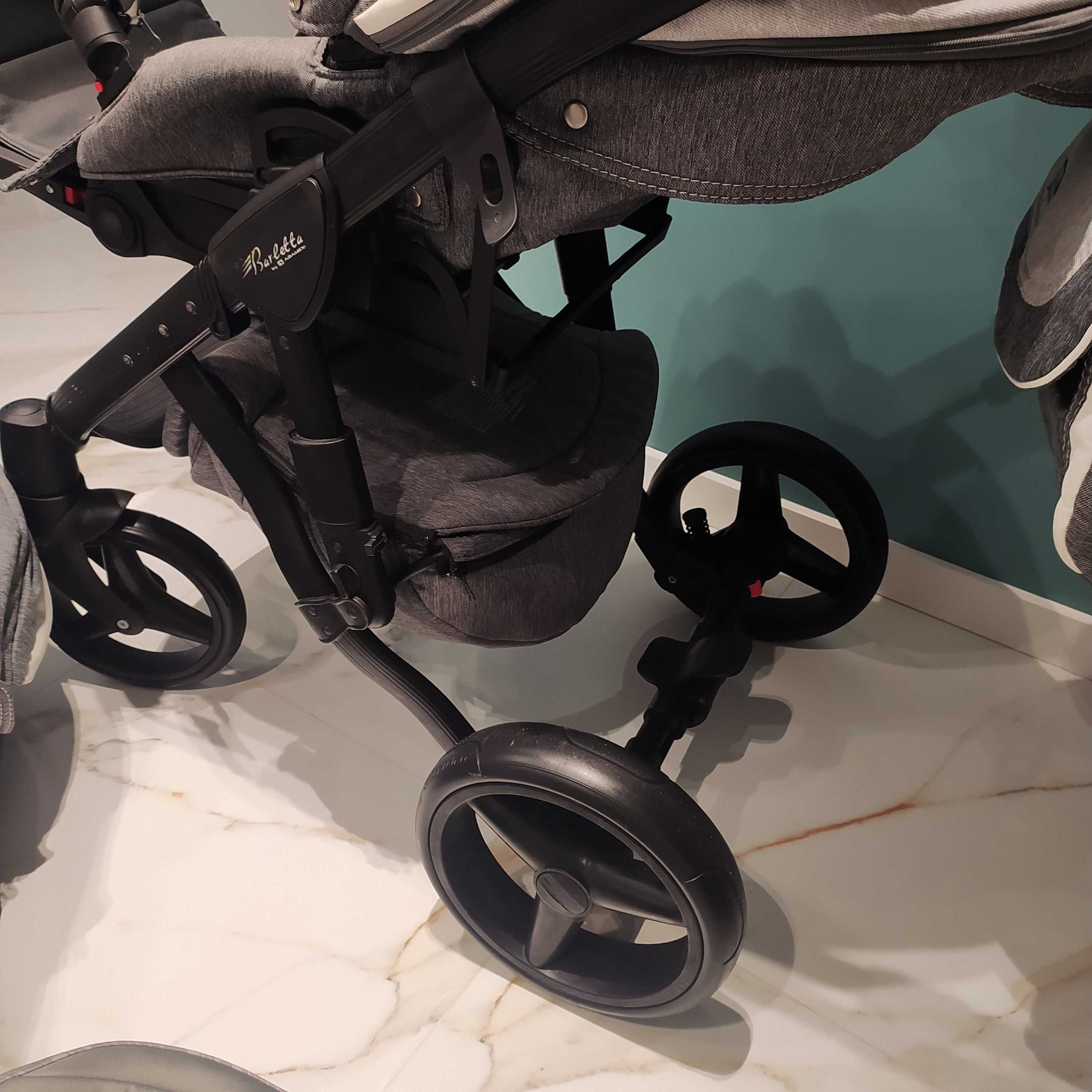 Wózek Adamex i nosidełko cybex