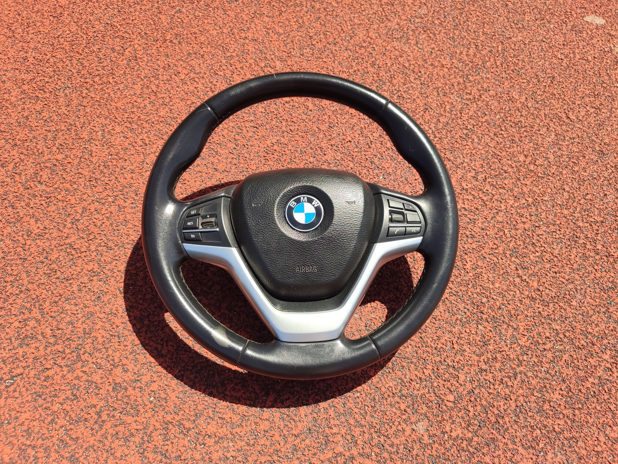 Руль BMW X5 F15 Рулевое Колесо Разборка Кермо БМВ Х5 Ф15 Шлейф Кардан