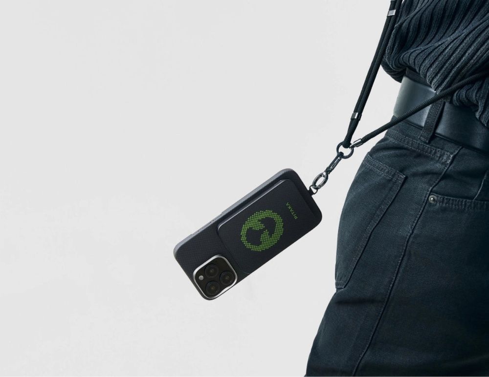 Повербанк Pitaka Aramid Fiber Magnetic Power Bank 5000mAh 15 Вт Alien
