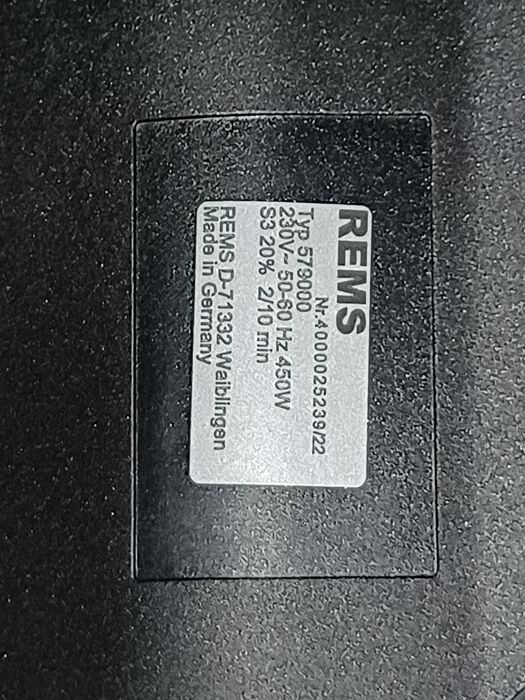 Maquina prensar REMS