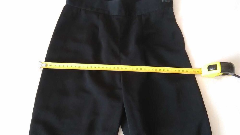 Бриджі жіночі класичні чорні / фіолетові /  у клітинку