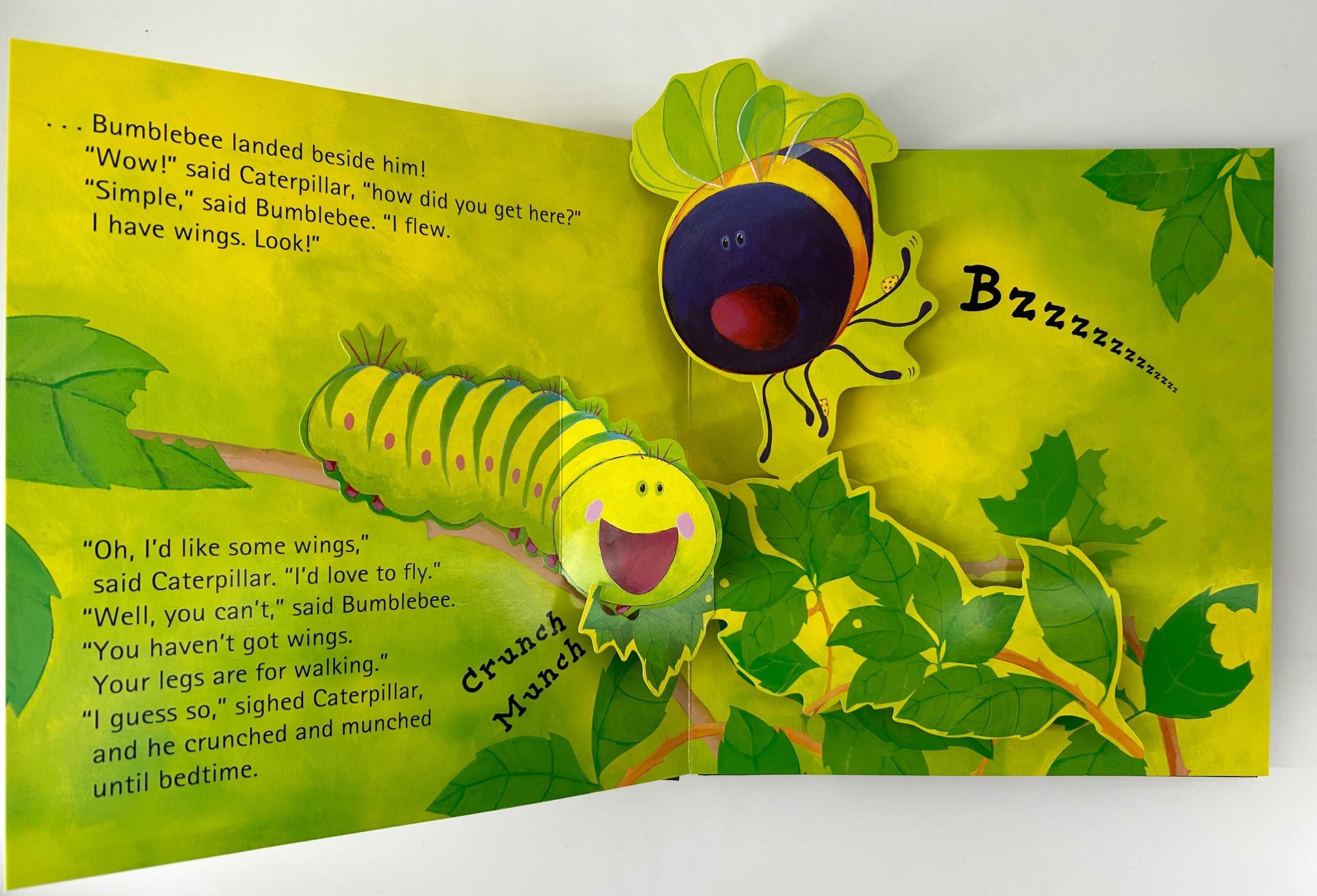 The Crunching Munching Caterpillar Pop-up z wyskakującymi elementami