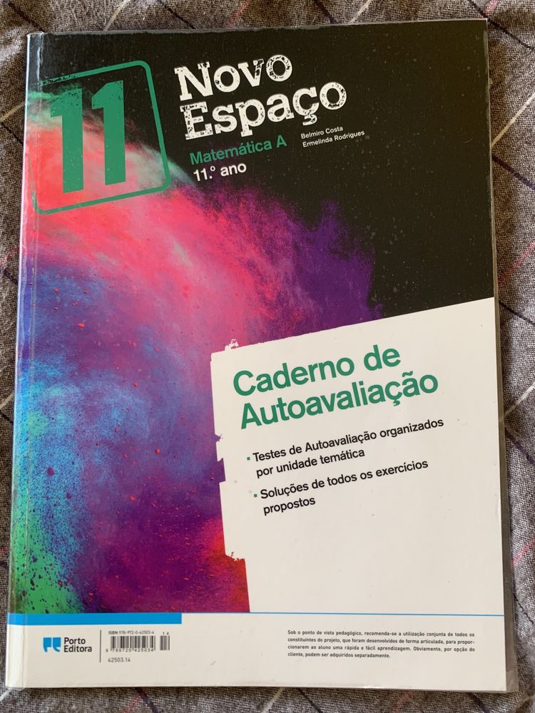 Caderno de atividade de matemática- 11ano