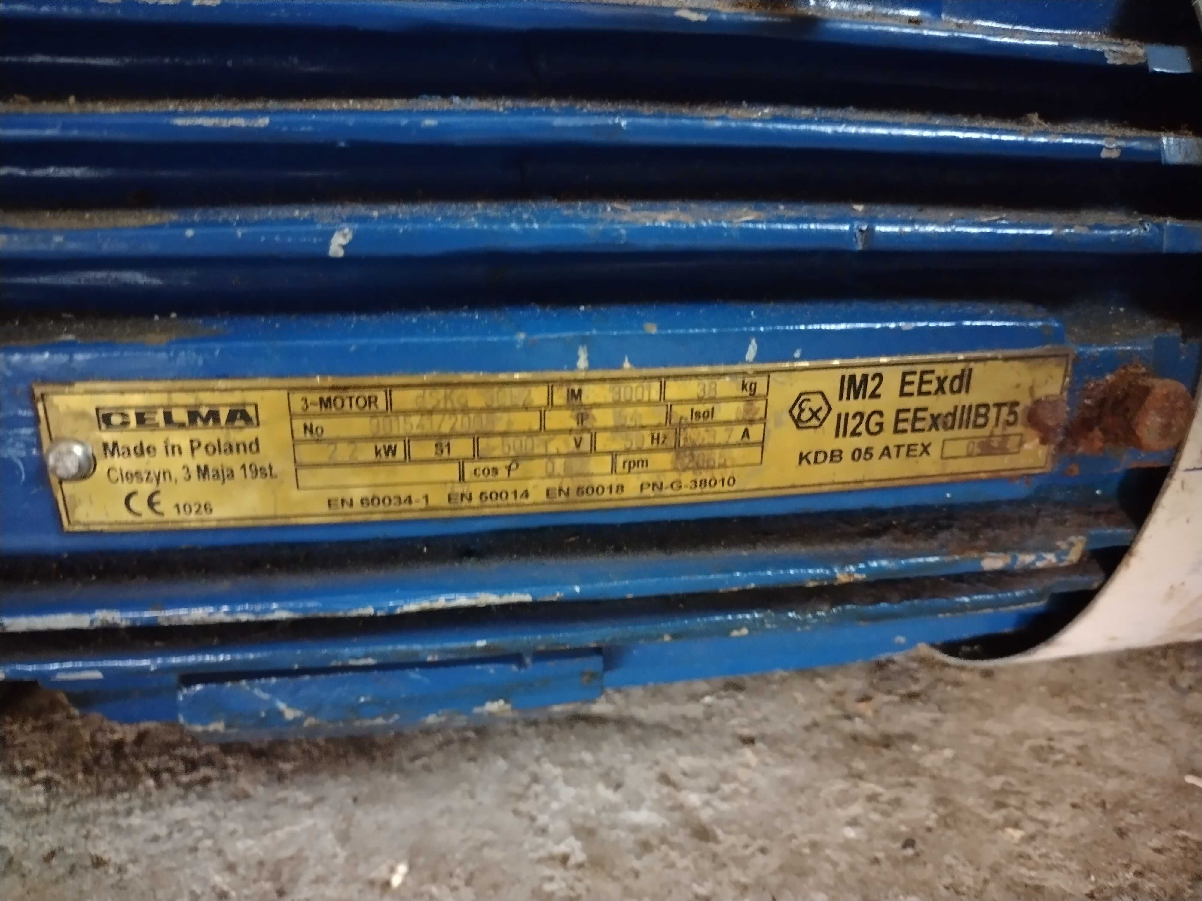 sprzedam silnik elektryczny celma