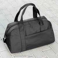 Спортивна сумка SPIRIT чорна на 27 л тканинна для тренувань та поїздок