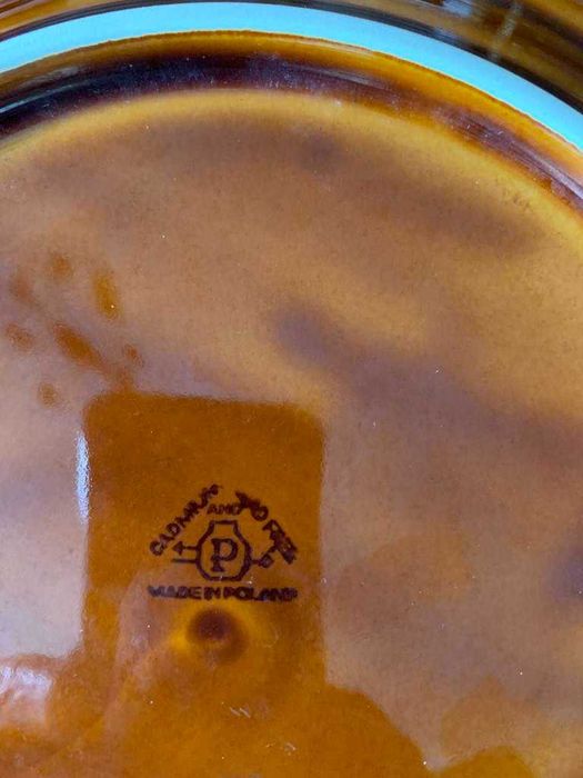 talerze płaskie, obiadowe porcelit PRUSZKÓW, vintage, idealne - PRL