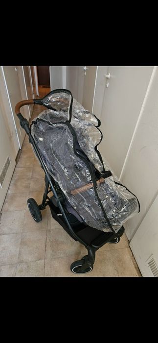 Kinderkraft Dwustronna spacerówka ALL ROAD grey/dark blue