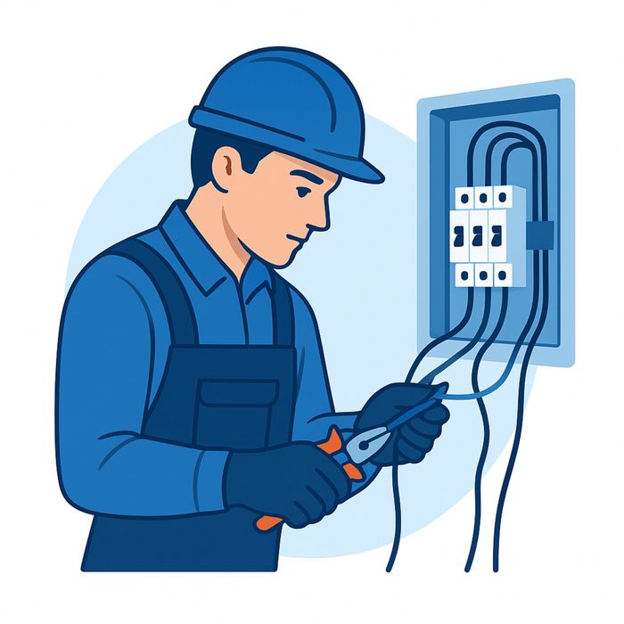 Eletricista certificado/ Reparações domésticas / Eletrodomésticos