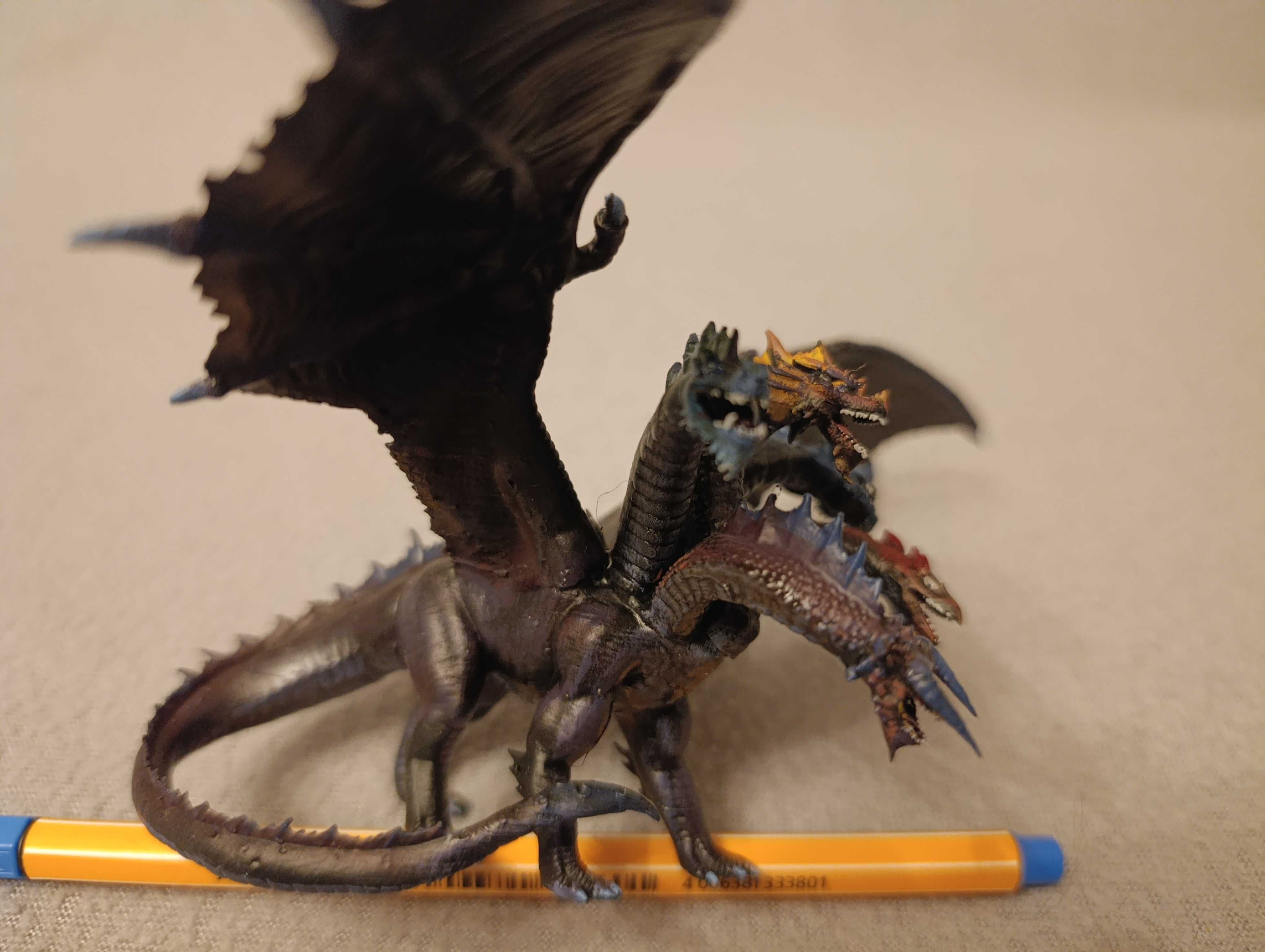 Figurka 3D żywiczna Tiamat duża pomalowana