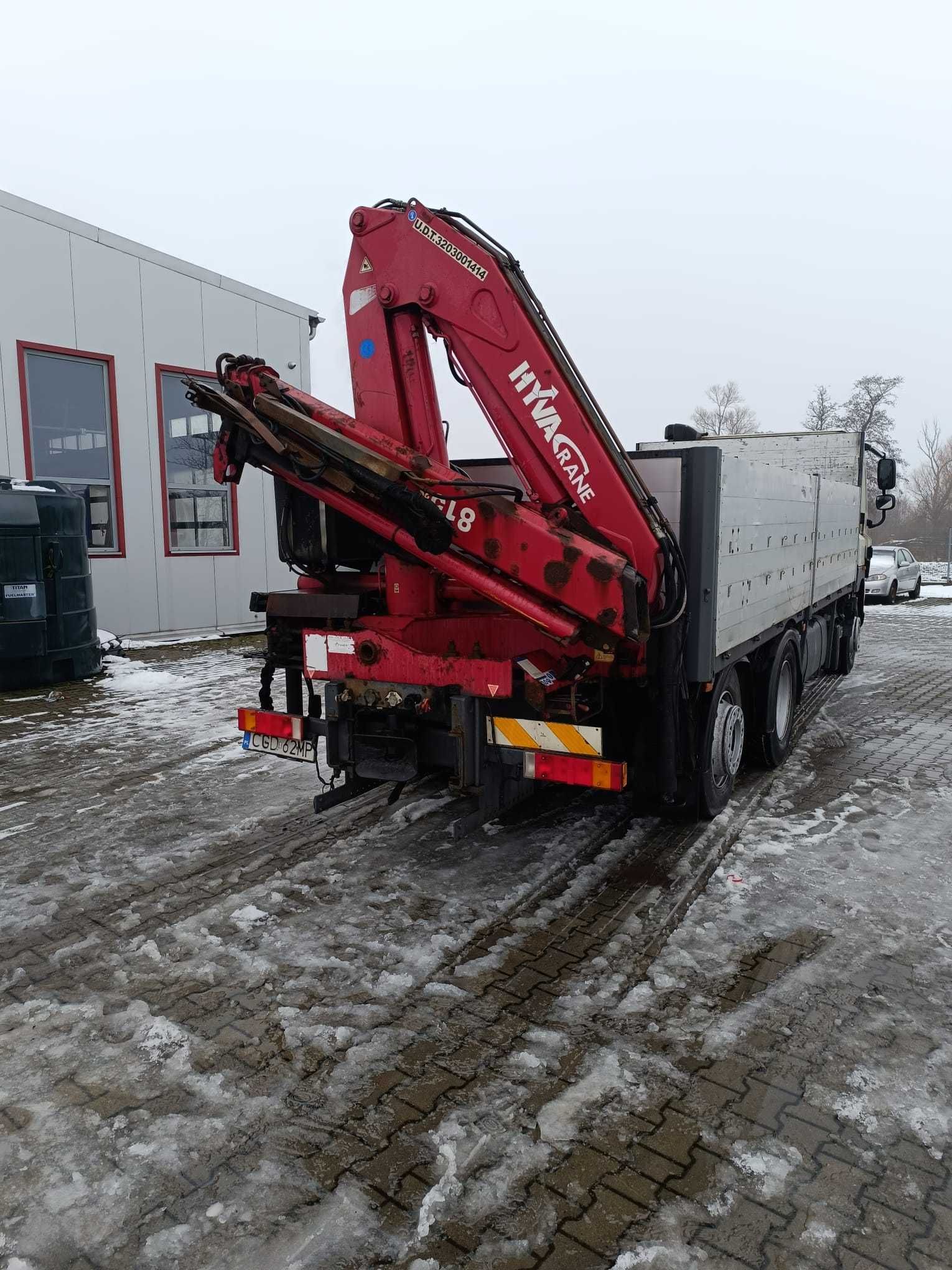 DAF CF 85-410HDS Składany w Z -HYVA V815 z 2007 roku