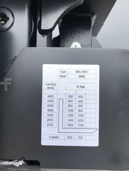 Bobcat BSL16N-7i Lithium Triplex Initalhub 0mh/1.6t/2.1m/2025y