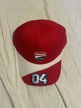 Czapka z daszkiem dovizioso Ducati czerwona 04
