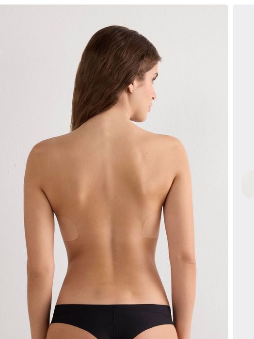 Бюстгальтер intimissimi без бретелей з прозорою спиною