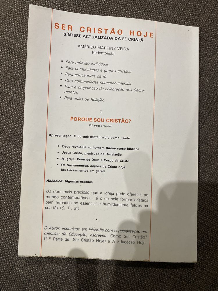 Livro “Porque sou Cristão?”