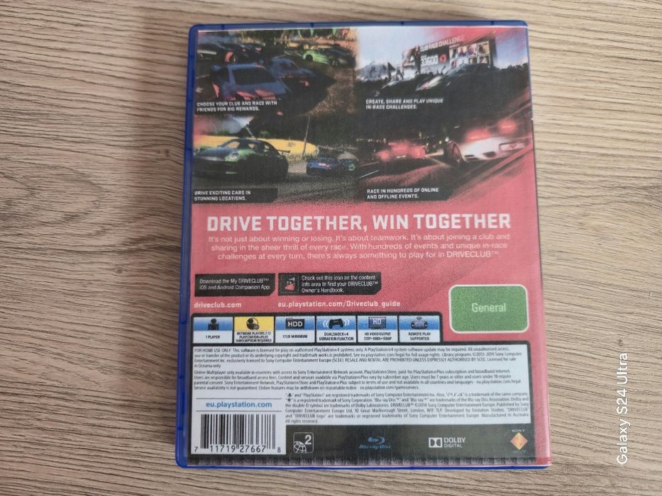 Gra Driveclub ps4