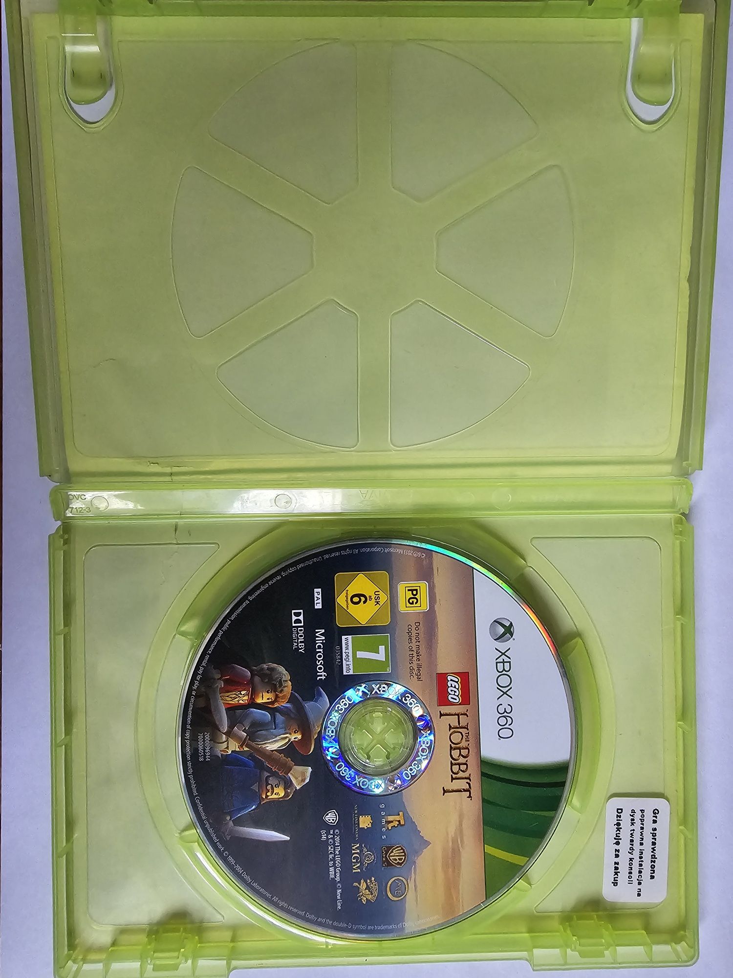 Gra Hobbit Lego xbox 360