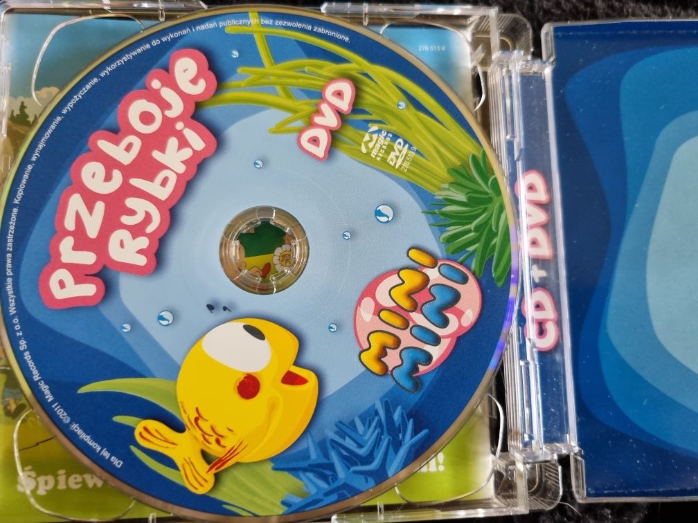 Przeboje rybki MiniMini cd+dvd