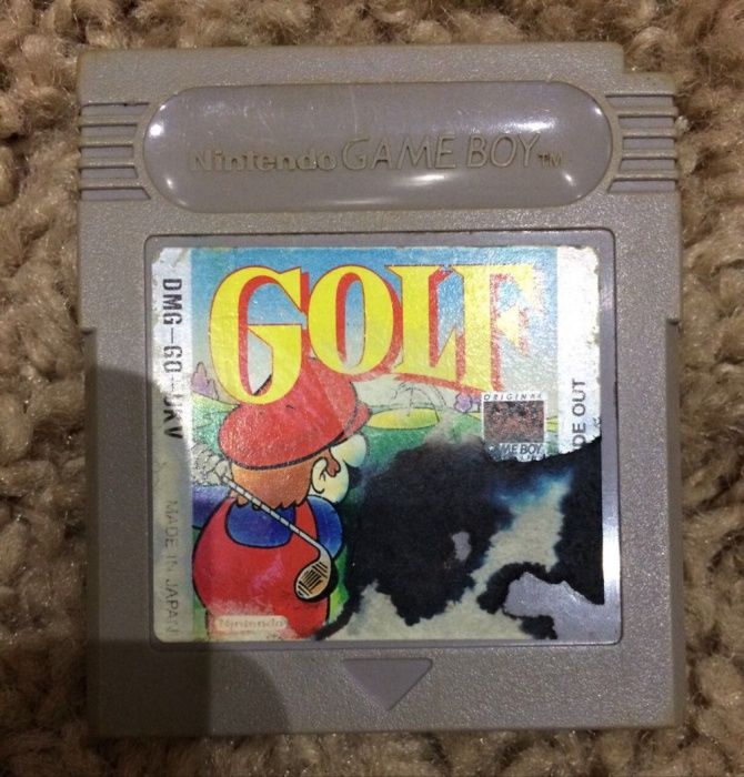 Катридж Game Boy Mario Golf Марио