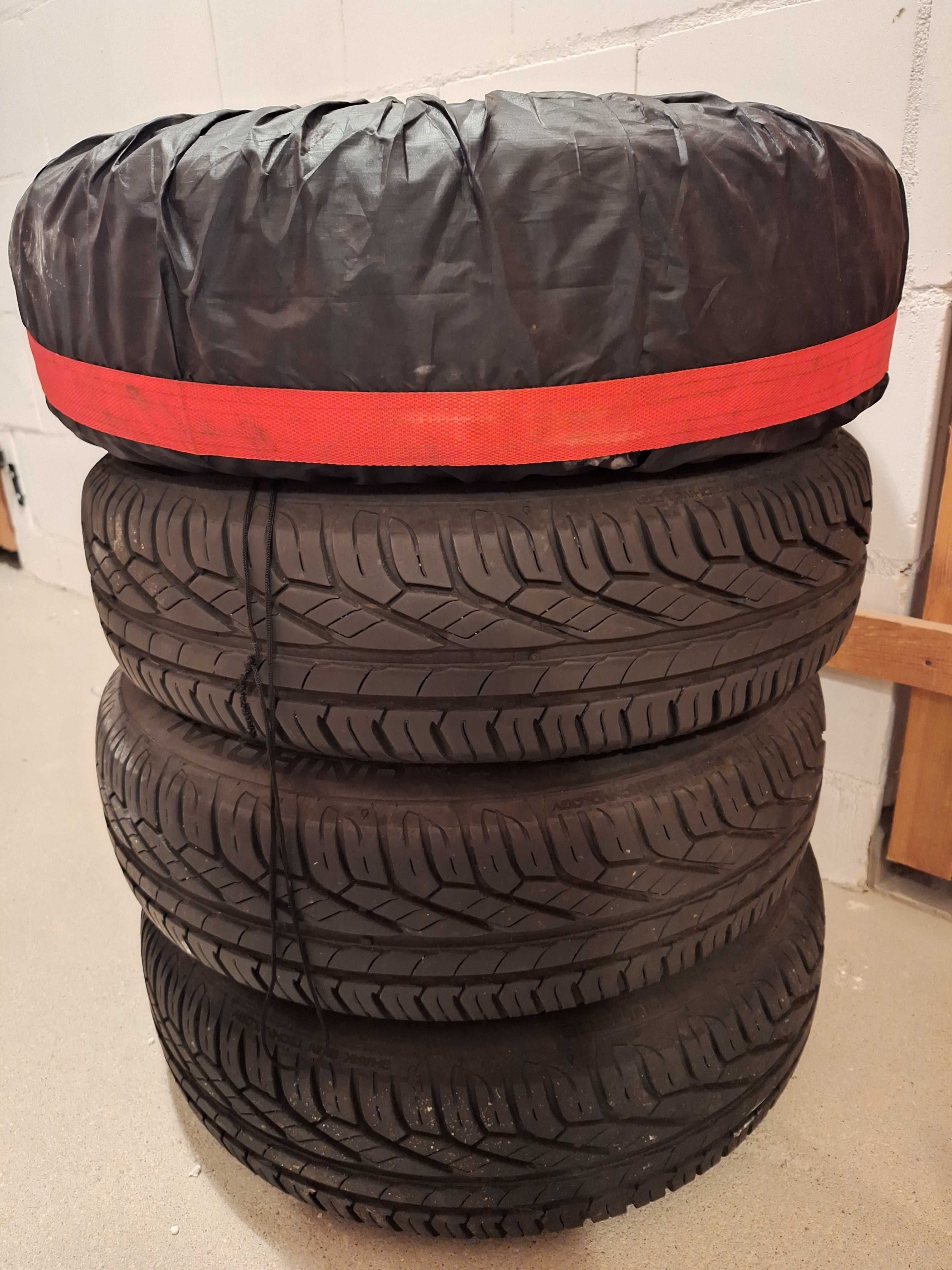 Opony letnie z felgami Uniroyal RainExpert 3 165/65 R15 81T + pokrowce