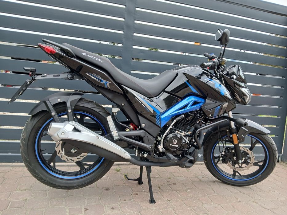 Barton Street R 125cm3 JAK NOWY 2025R 790KM przebiegu GWAR TRANSPORT