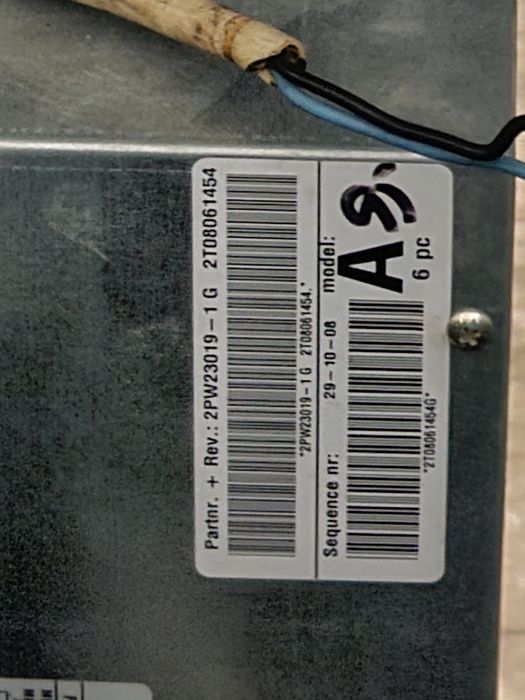 19 aparelhos de teto de ar condicionados ligados a CRB.