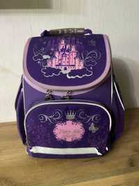Рюкзак ранец школьный Kite трансформер Fairy tale фиолетовый